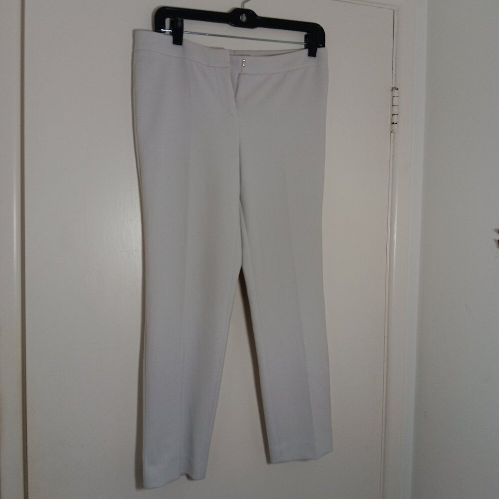 hugo boss, womens, slim leg ,light gray
